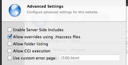 webserver-advanced-settings