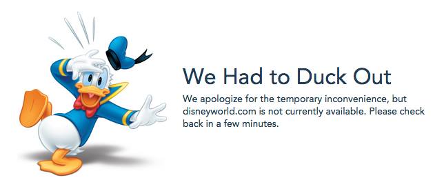We Had to Duck Out